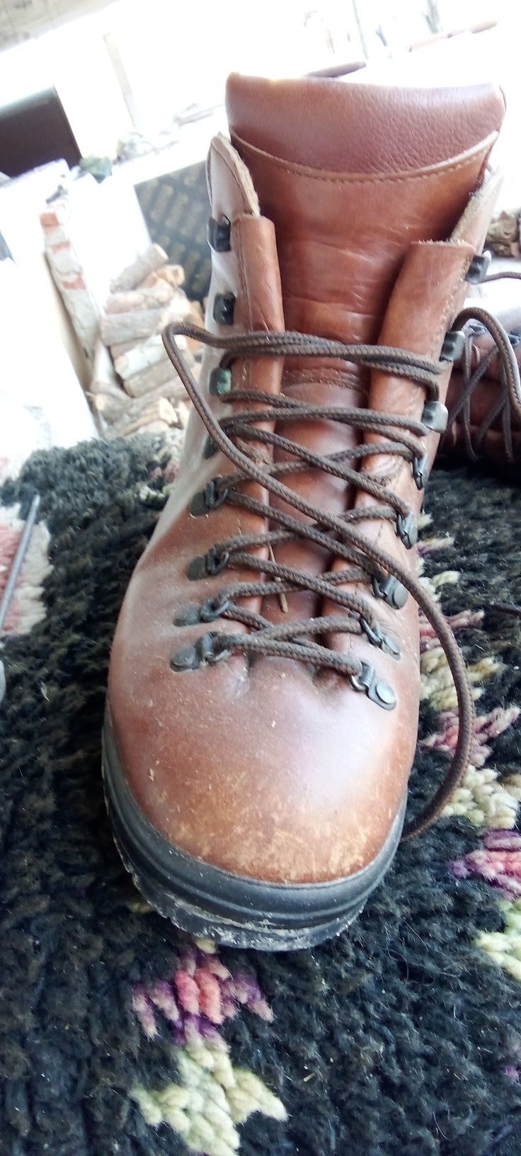 Scarpa туристически 100% кожа