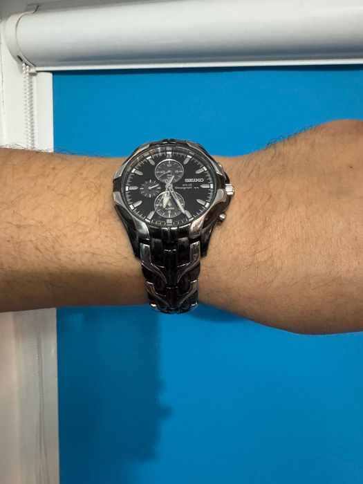 Ceas Seiko cu cronograf solar