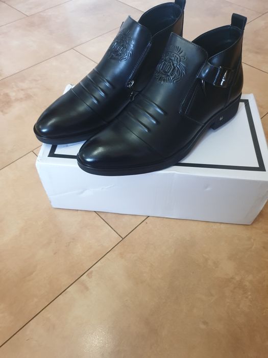 Мъжки  кожени боти