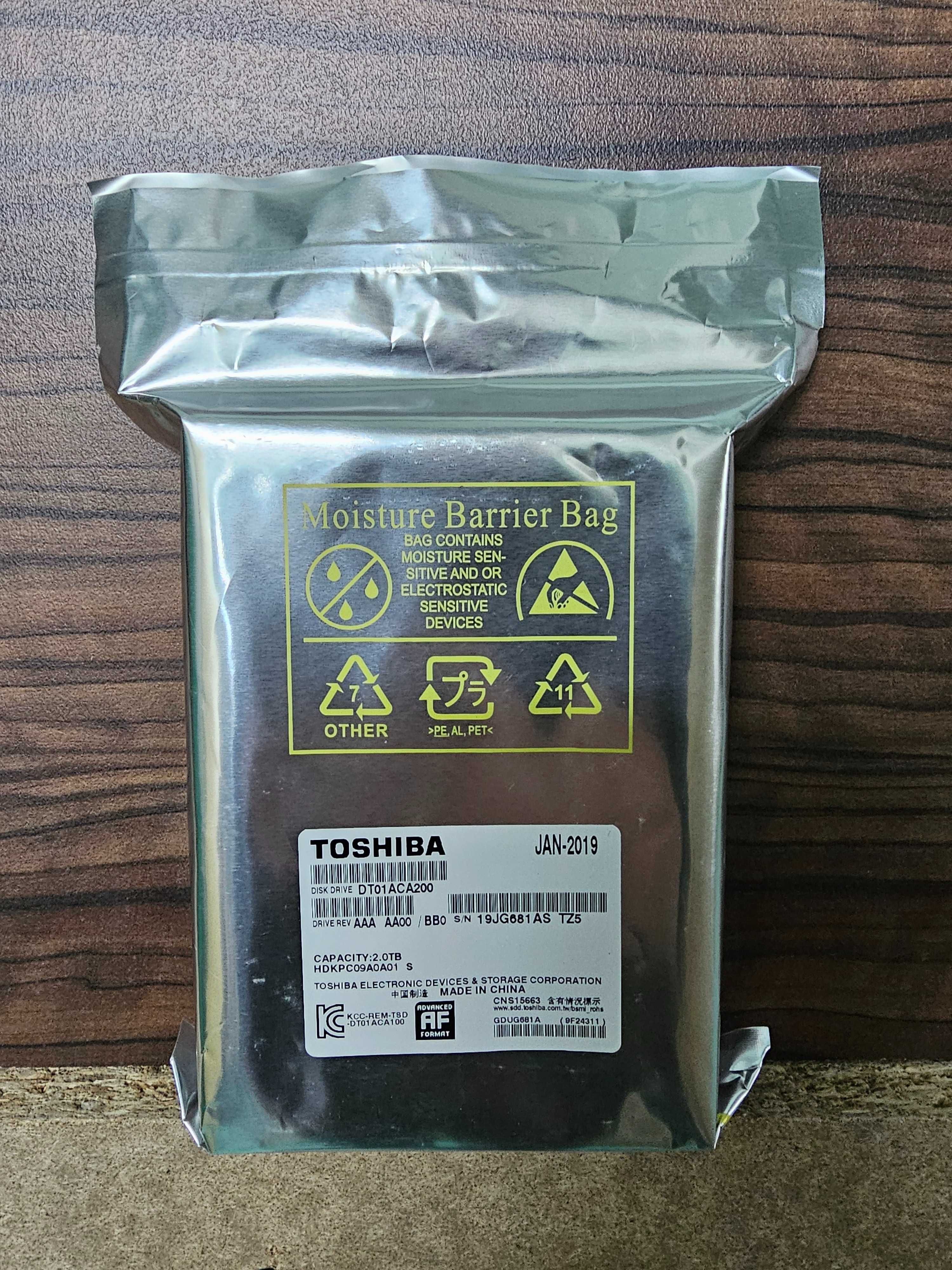 Жесткий диск HDD Toshiba 2Tb