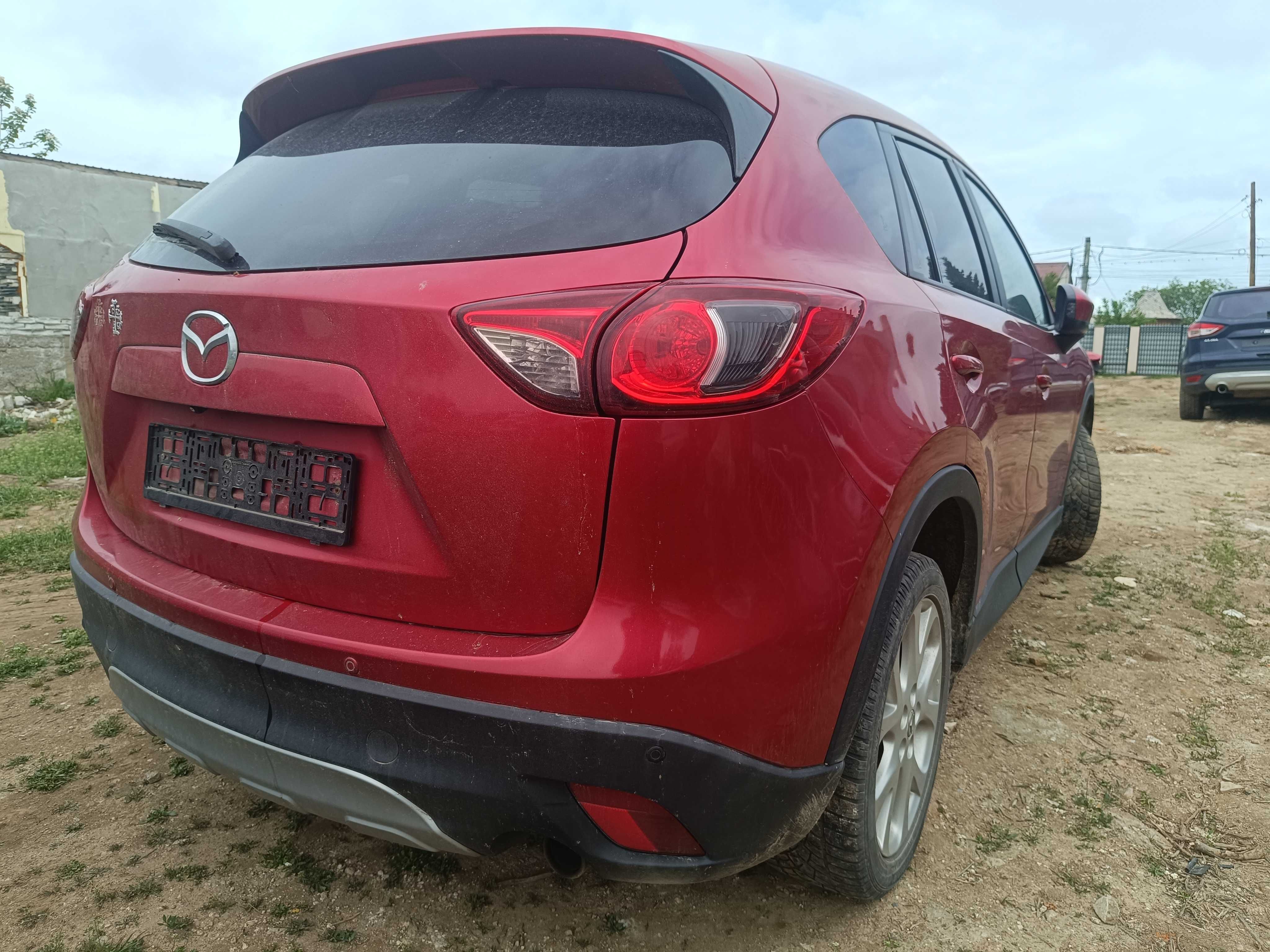 Hayon portbagaj Mazda CX-5 hayon complet cu luneta visiniu / rosu