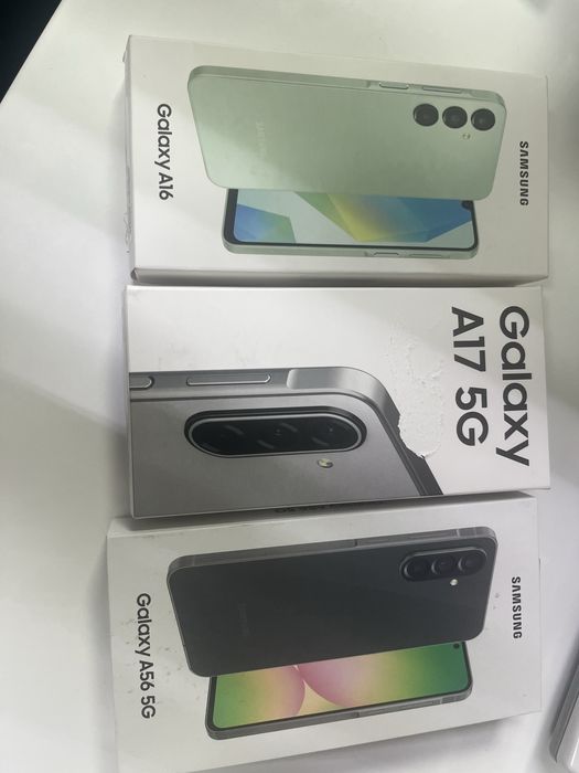 Samsung A16 , A17 и А56