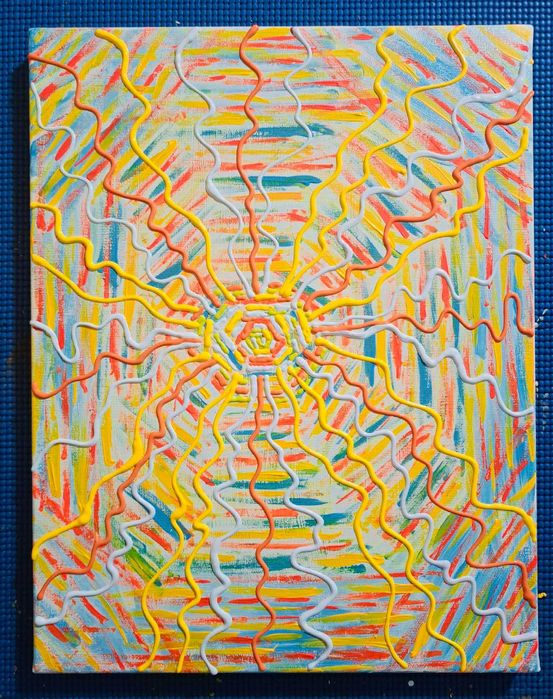 Picturi colorate unicat