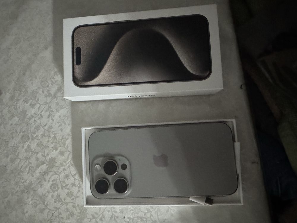 iPhone 15 pro.