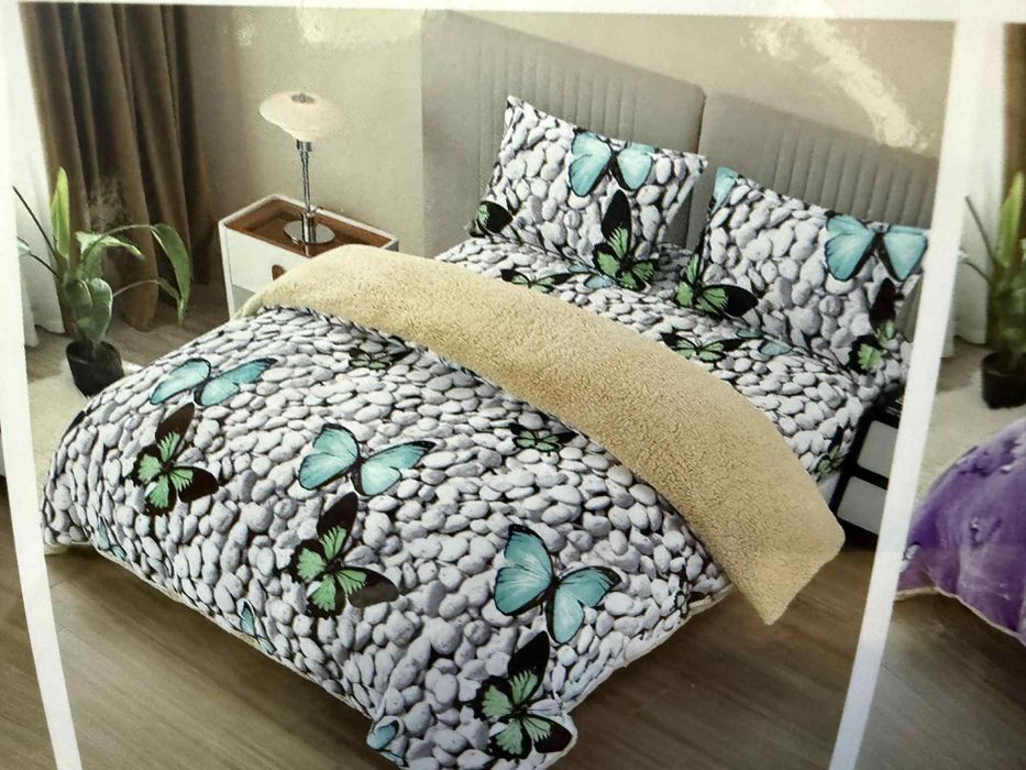 Lenjerie de pat cocolino cu blanita