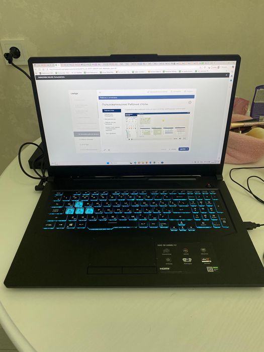 Asus Tuf F17 Gaming состояние хорошее
