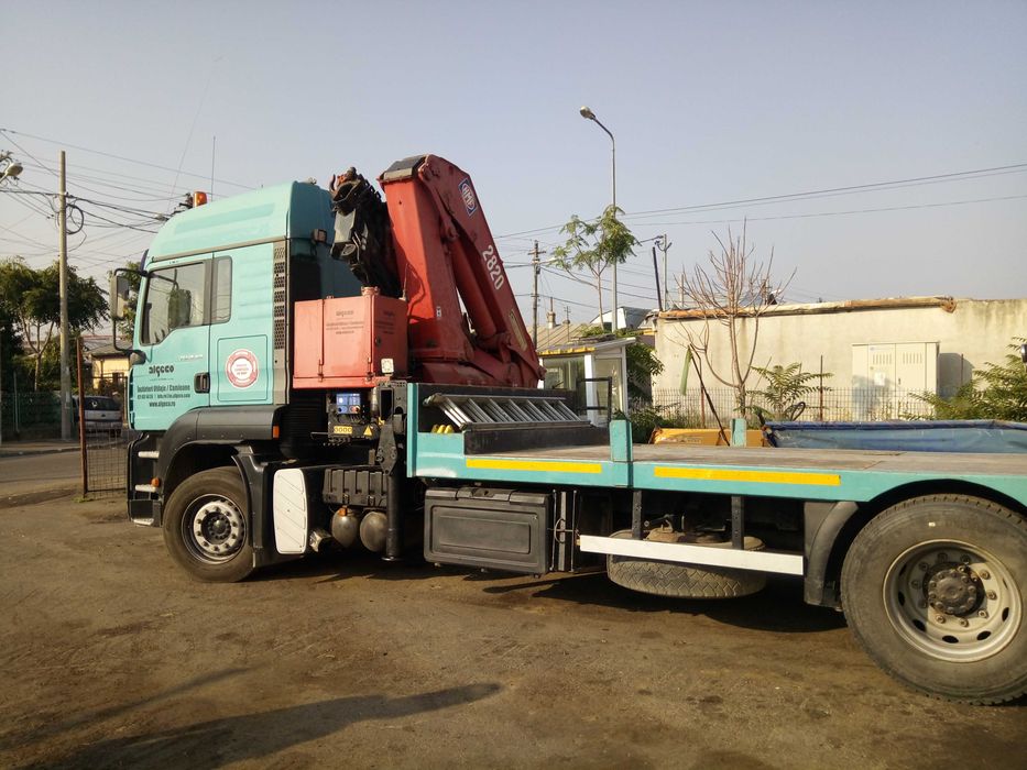 Inchiriere camion cu macara - Automacara - Macarale Bucuresti