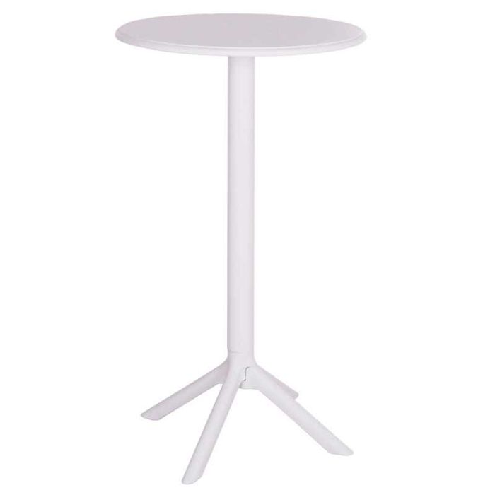 Бар маса,ROUND TERRIN,Черен,Зелен,Сив,Бял,Капучино,Пластмаса,61х107см.