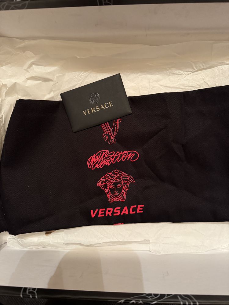 Versace Chain Reaction Pony & Zebra leather