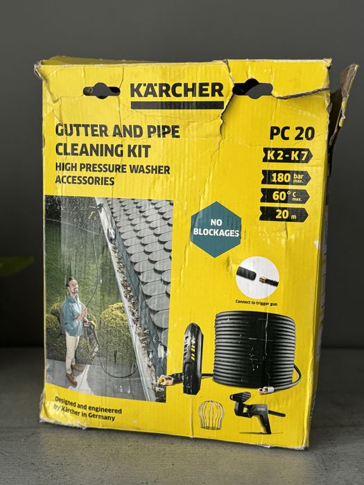 Set de curatare tevi si conducte Karcher PC20