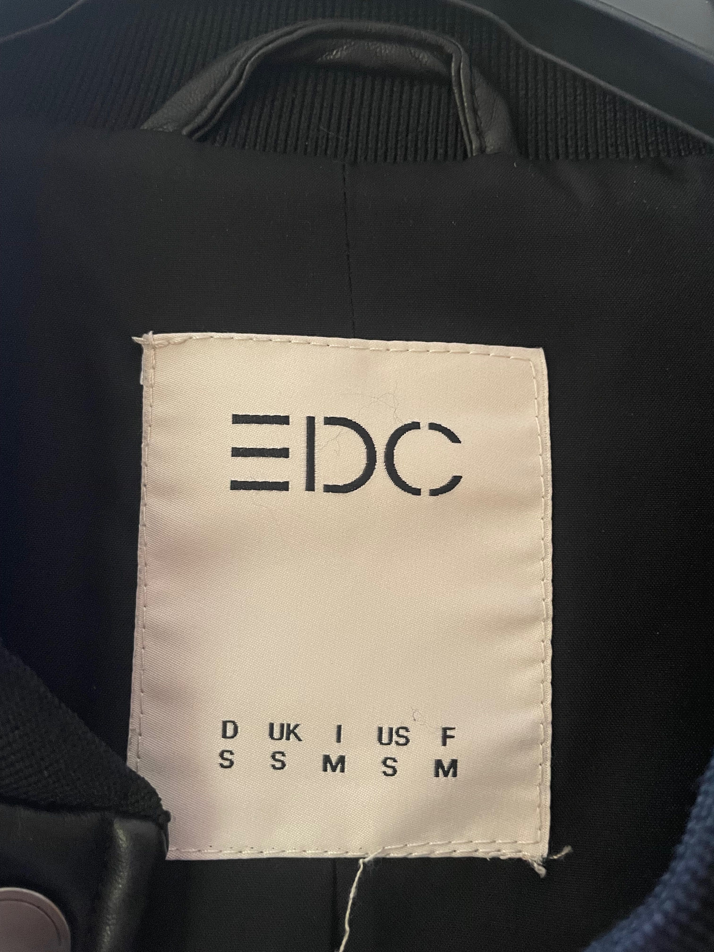 Кожено яке EDC by Esprit бомбър