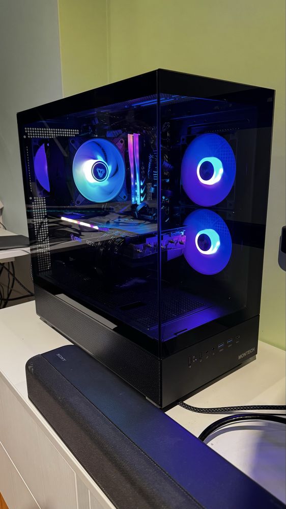 НОВ Геймърски компютър RTX 3080 Intel Core i5 13400f 32gb DDR5