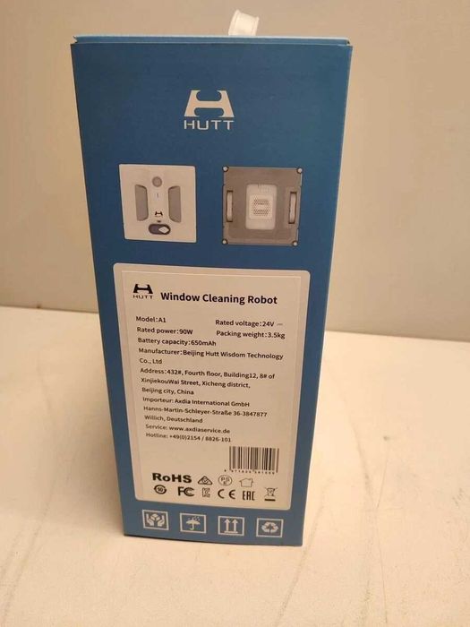 HUTT A1 Робот за почистване на прозорци плочки, огледала
