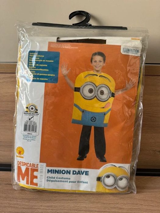 Costum copii Halloween Disney Minions original nou