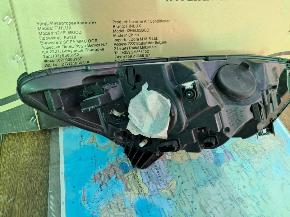 Фар Renault kaptur 2016/20 г