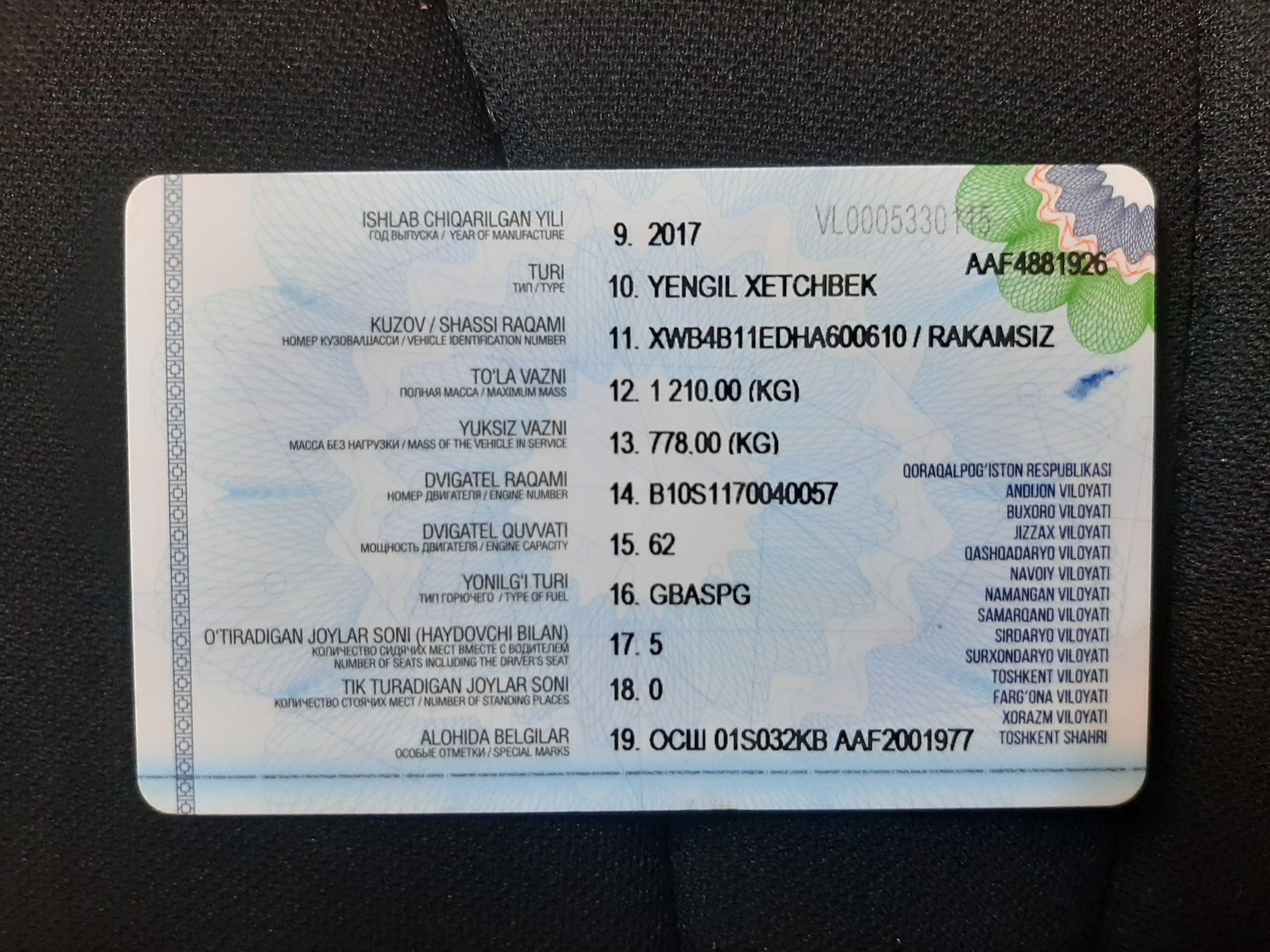 Matiz best 2017 sotiladi kanditsyoner