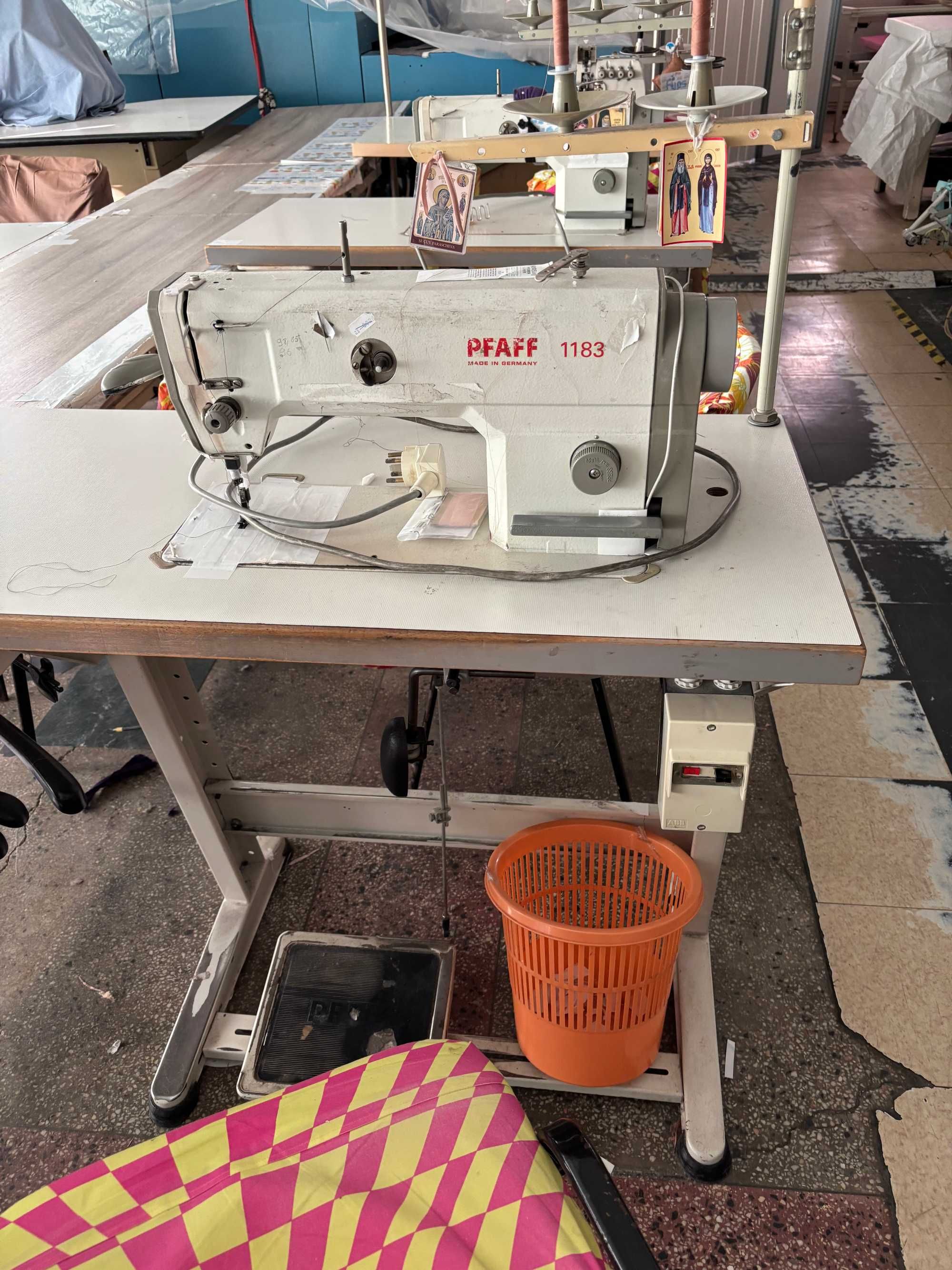 Masini de cusut industriale PFAFF si alte echipamente