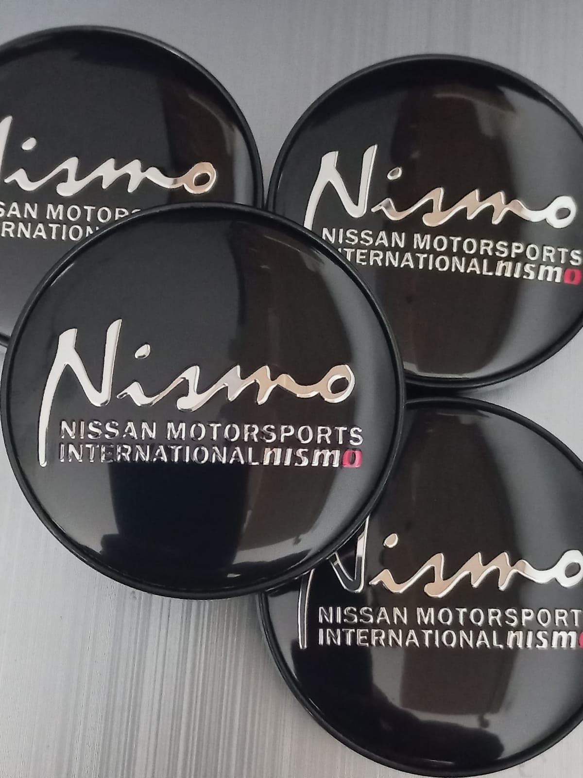 Nissan/Nismo - set 4 capace pentru jante de aliaj