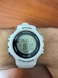 Smart Watch Sport White Waterproof