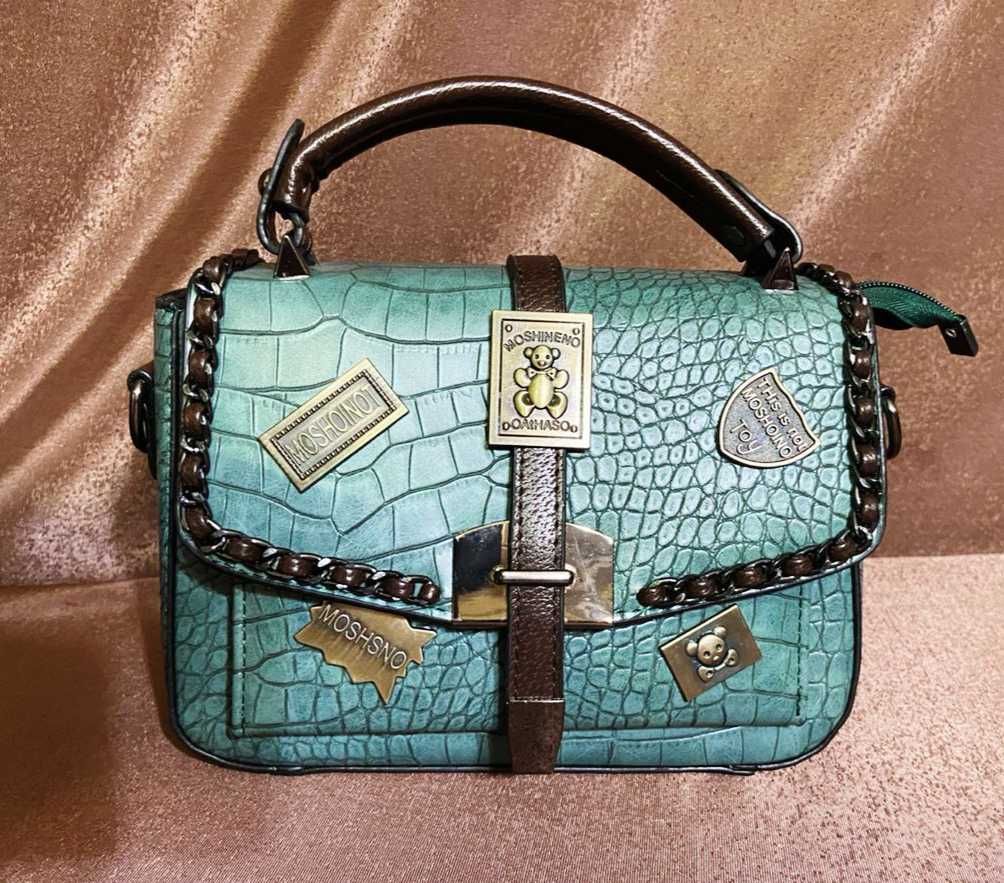 Женская сумка в стиле "Moschino"