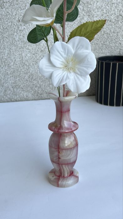 Vaza din mineral natural unicat Piatra Onyx