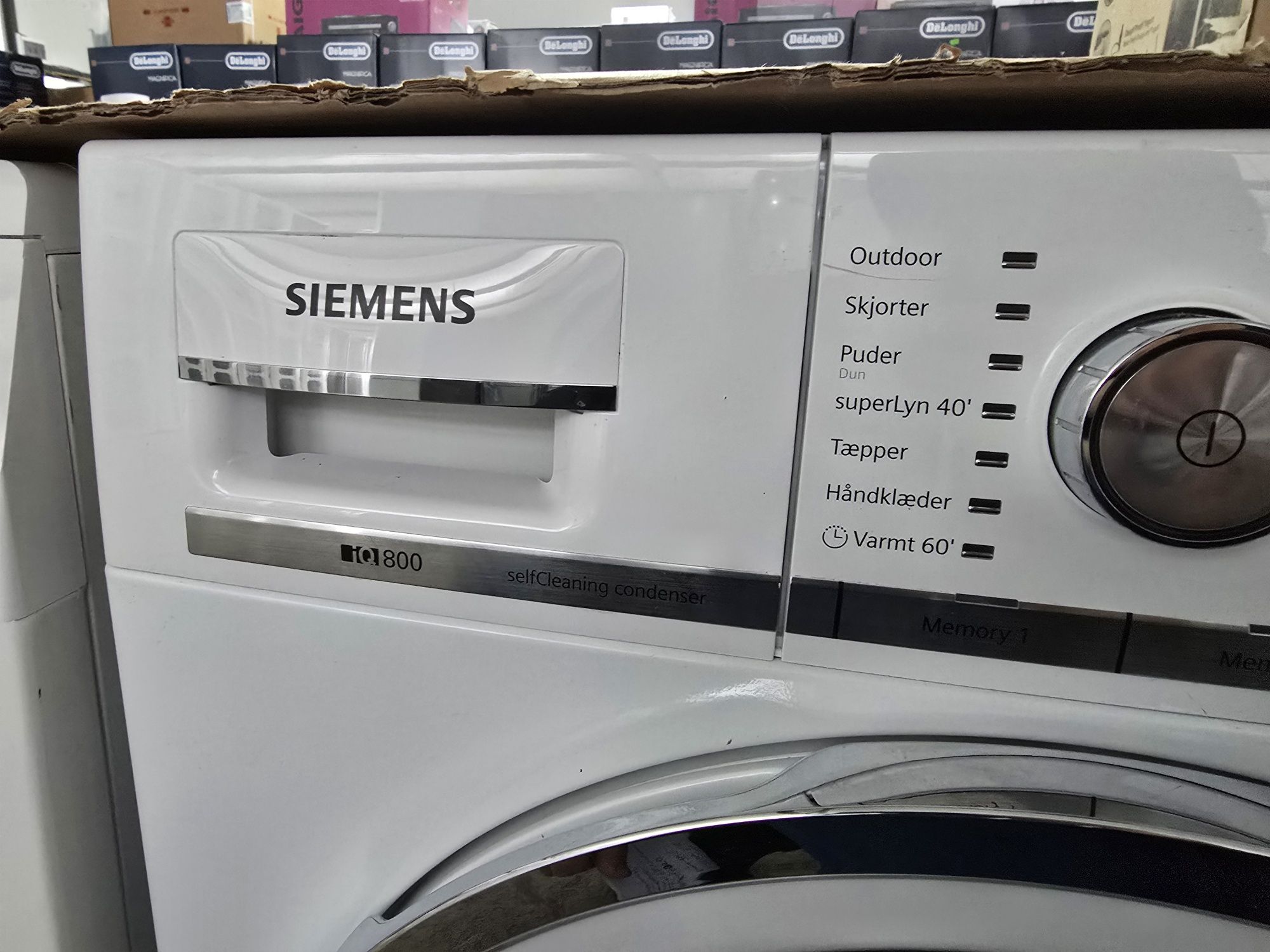 А+++Инверторна сушилня с термопомпа Сименс /Siemens iq800 9 кг