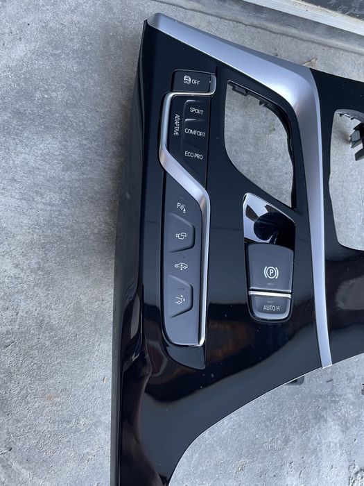 Trim consola bmw g30 g31 buton sport comfort eco parcare camera