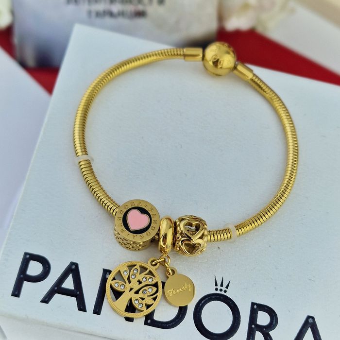 Гривна „Family Gold“ – Pandora стил