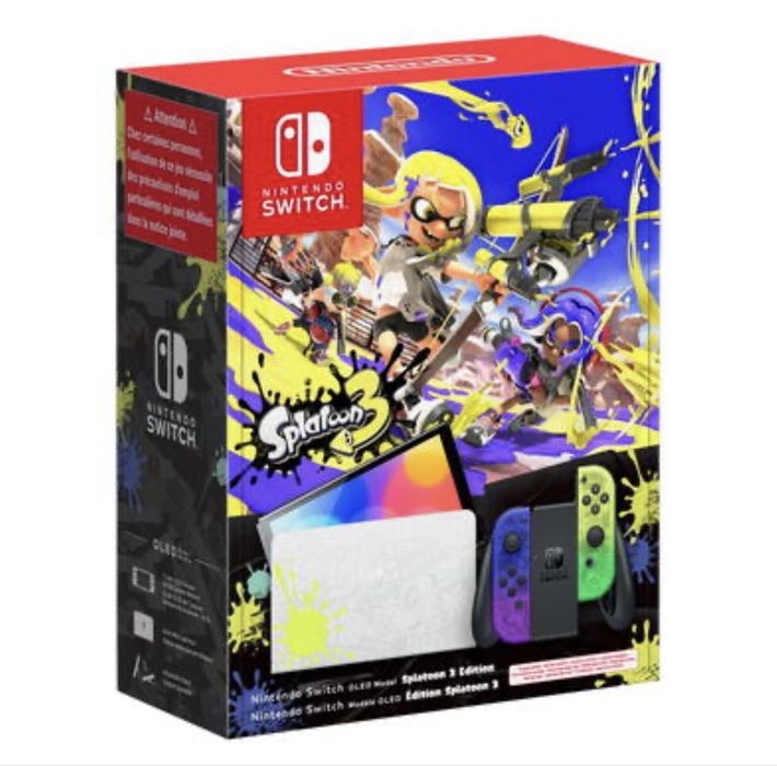 Vand nintendo switch oled editie limitata splanton3 NOU!!