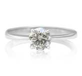 Inel logodna diamant 0.53 ct - super preț