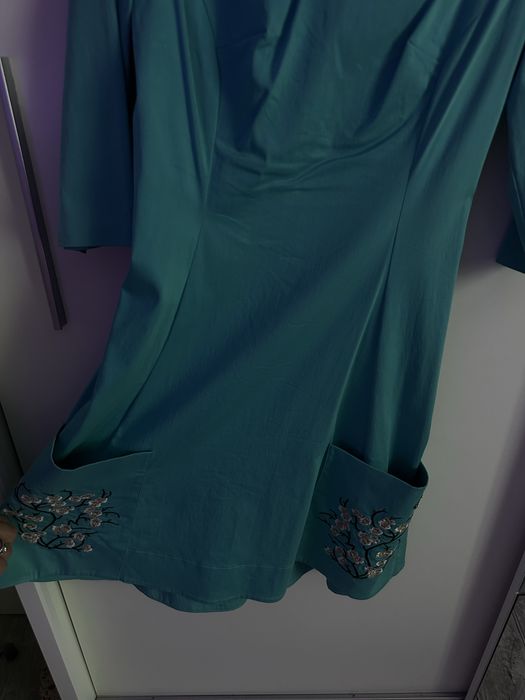 rochie albastra cu flori M