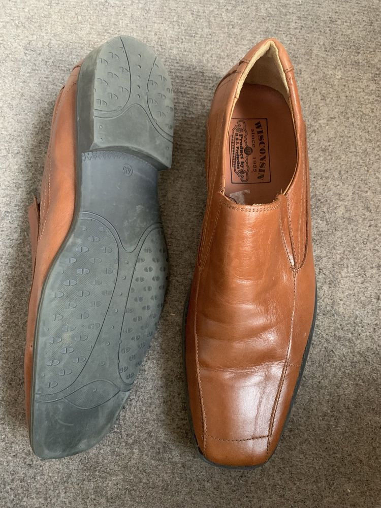 Оригинални обувки “Уисконсин” Естествена кожа, 46 номер чисто нови