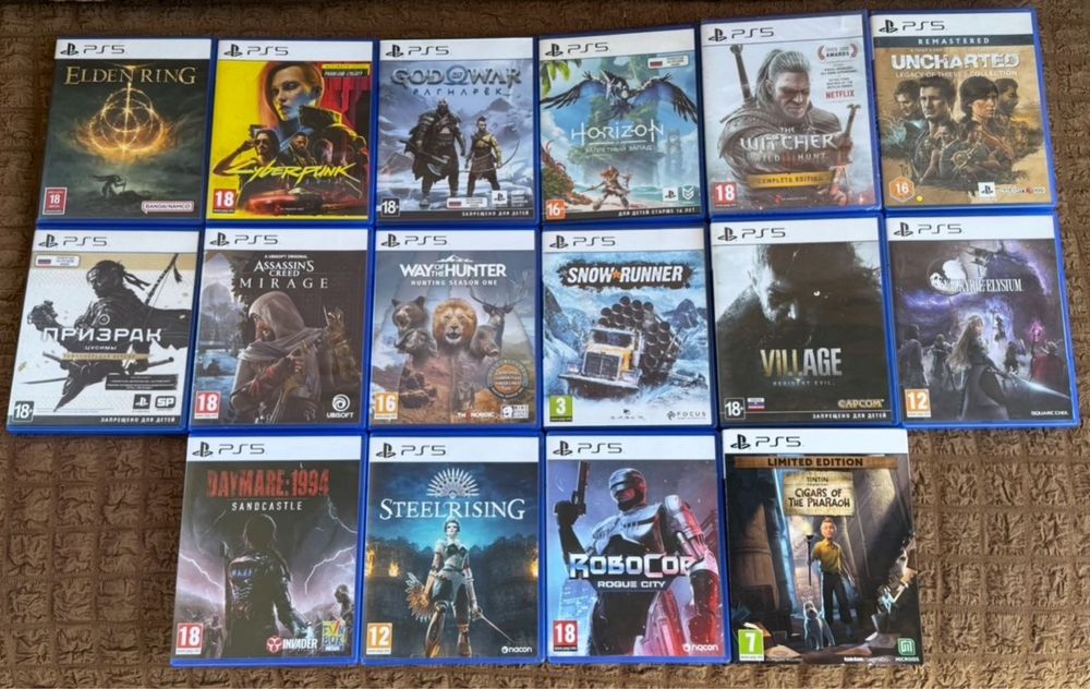 Игры на дисках для PlayStation 5 игры пс 5 диски Ps 4 playstation 4
