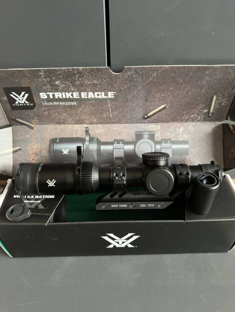 Оптика Vortex Strike 1-8x24 FFP New Gen