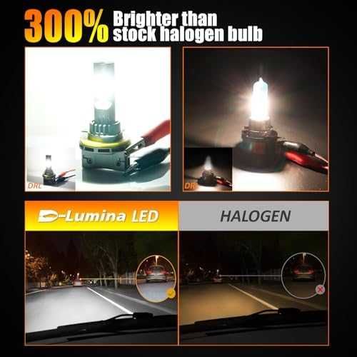 Нови H15 LED 100W 12000LM 6500K Супер Ярки Крушки – 2 броя фарове кола