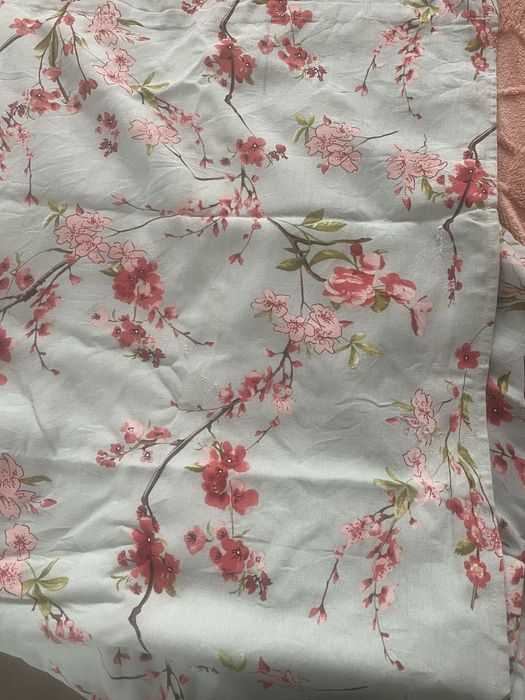 Draperie bumbac model Cherry flower