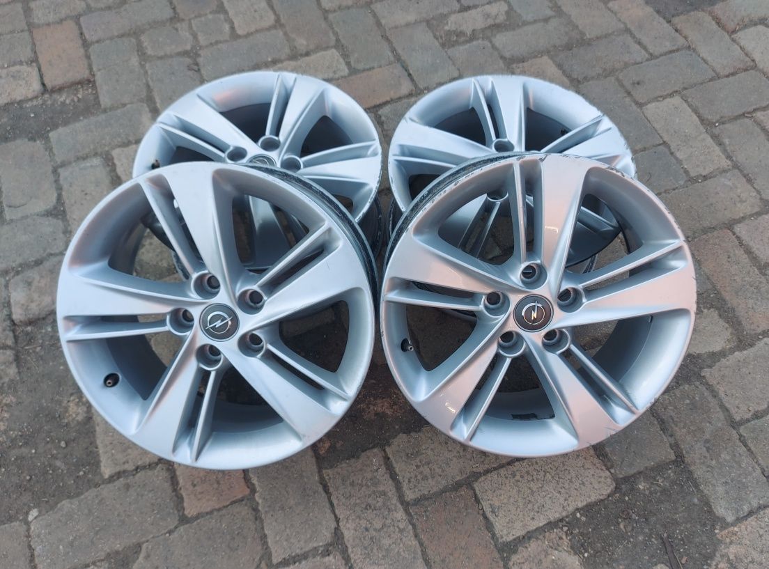 Set jante originale senzori GM de aliaj Opel R17 17x7.5 ET45 5x115
