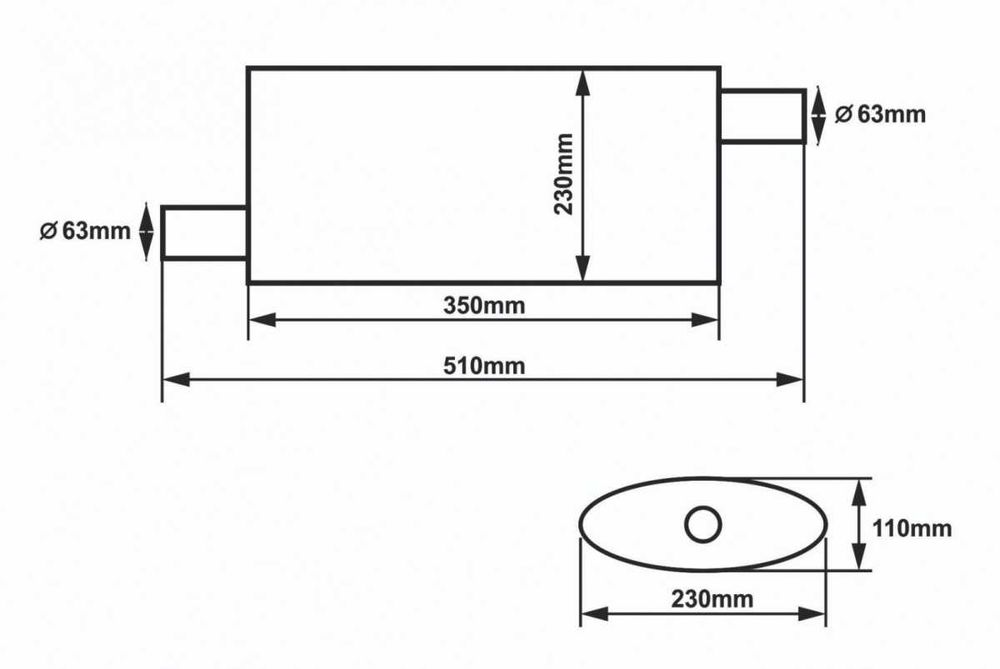 Унивесално спортно гърне SLIDE 76mm 304SS 350mm