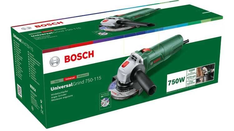 Електрически ъглошлайф BOSCH UniversalGrind 750-115