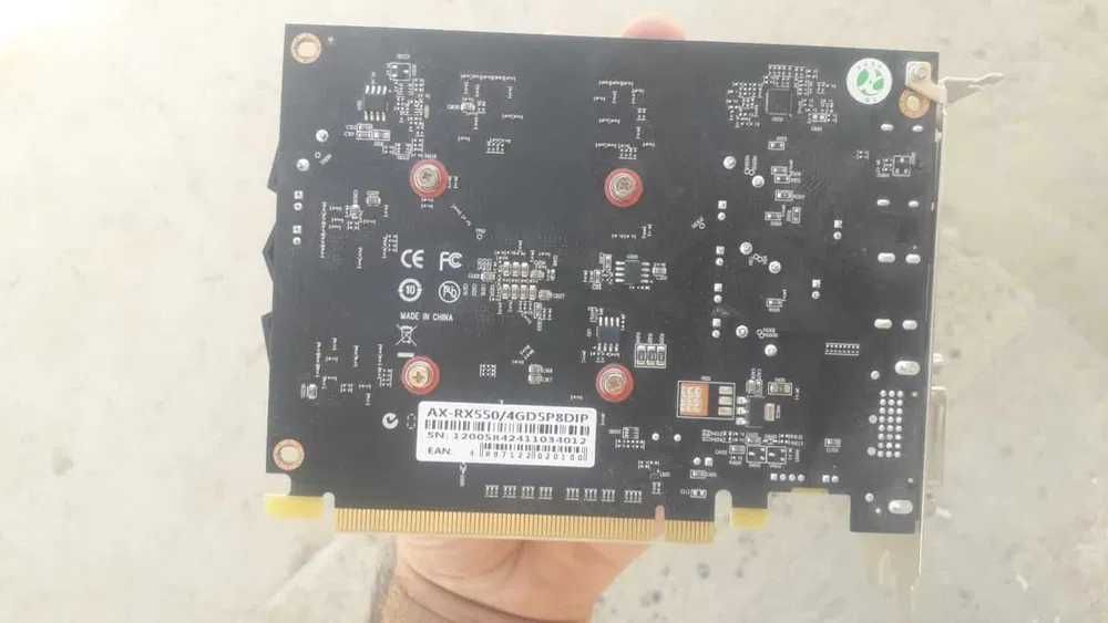 Video karta RX 550 4GB DDR5