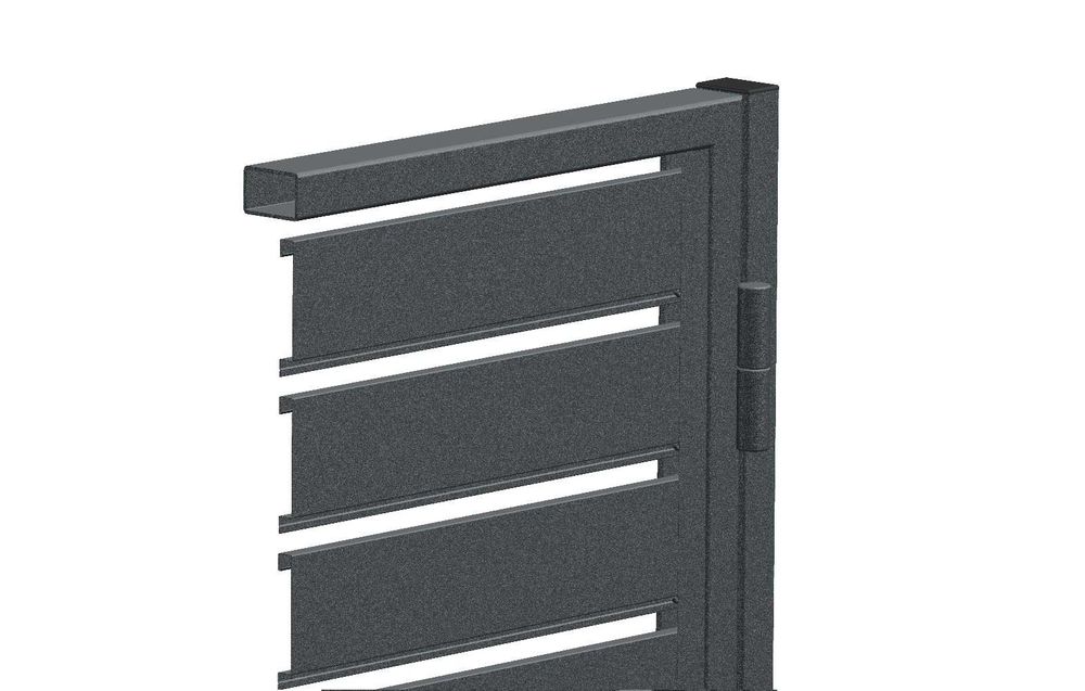 Panou Gard Tip Jaluzea Metalic zincat vopsit electrostatic