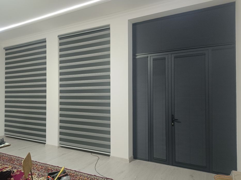 Жалюзи вертикальные комбо день и ноч