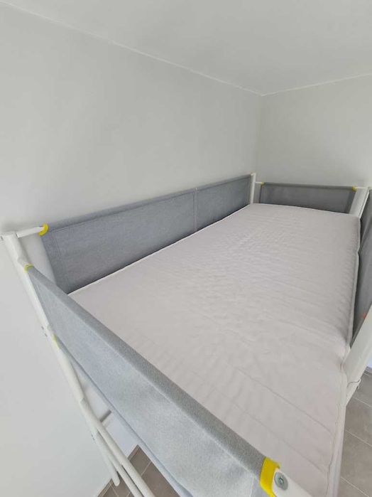 Легло с надстройка и бюро VITVAL IKEA