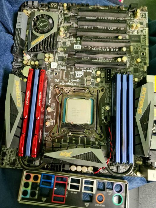 De vanzare kit Placa de baza+procesor+32GB Ram + Monitor Led Lenovo