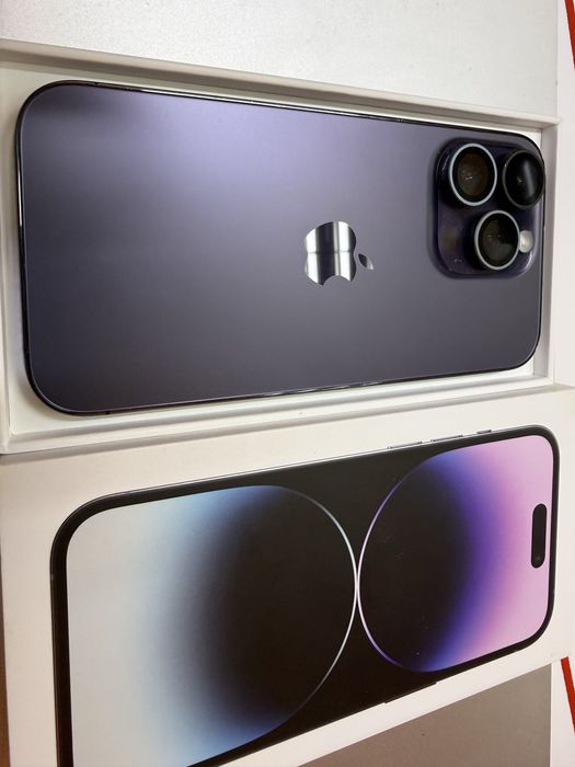 iPhone 14 Pro 1 TB Deep Purple като нов