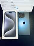 Телефон Apple iPhone 15 Pro Max Blue Titanium 256GB. Закупен 08.24Г.