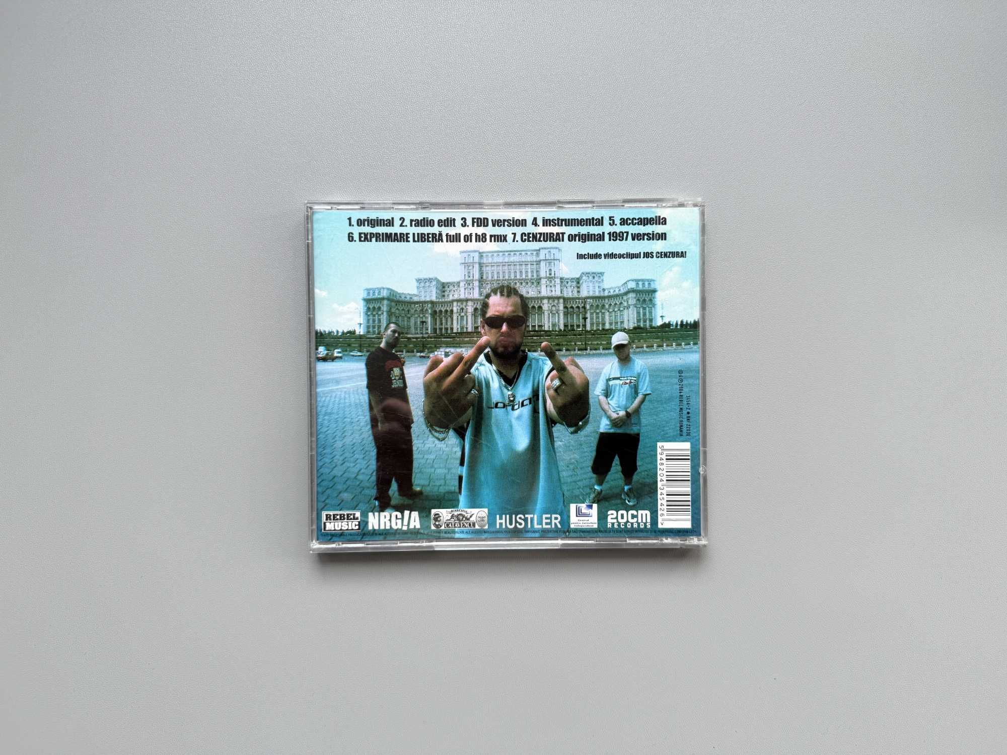 Parazitii - Jos Cenzura | In Focuri CD