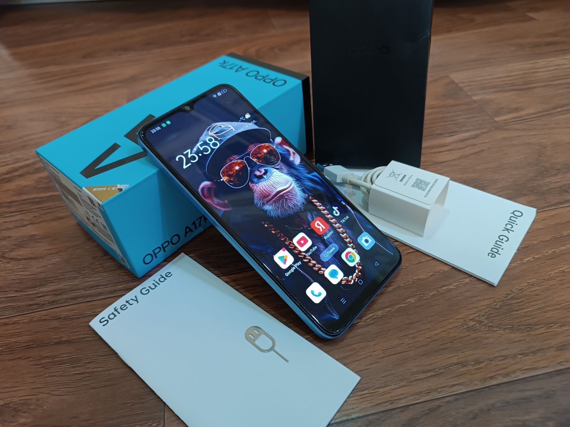 OPPO A17k, ДЁШЕВО в хорошем состоянии.