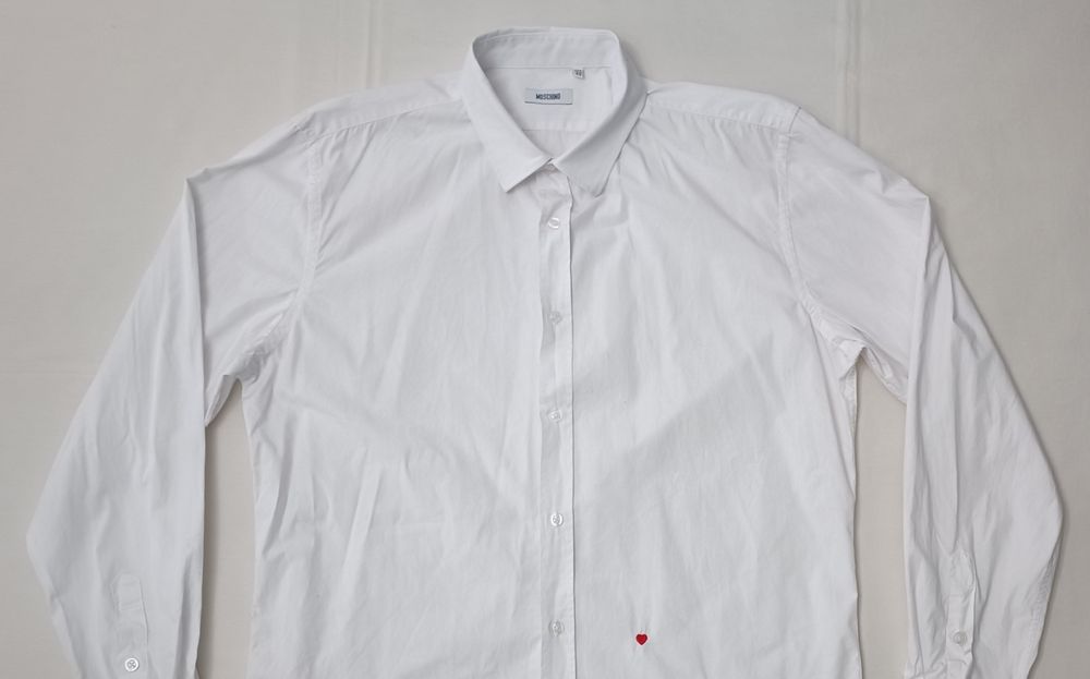 Moschino Long Sleeve оригинална риза XL памучна дълъг ръкав
