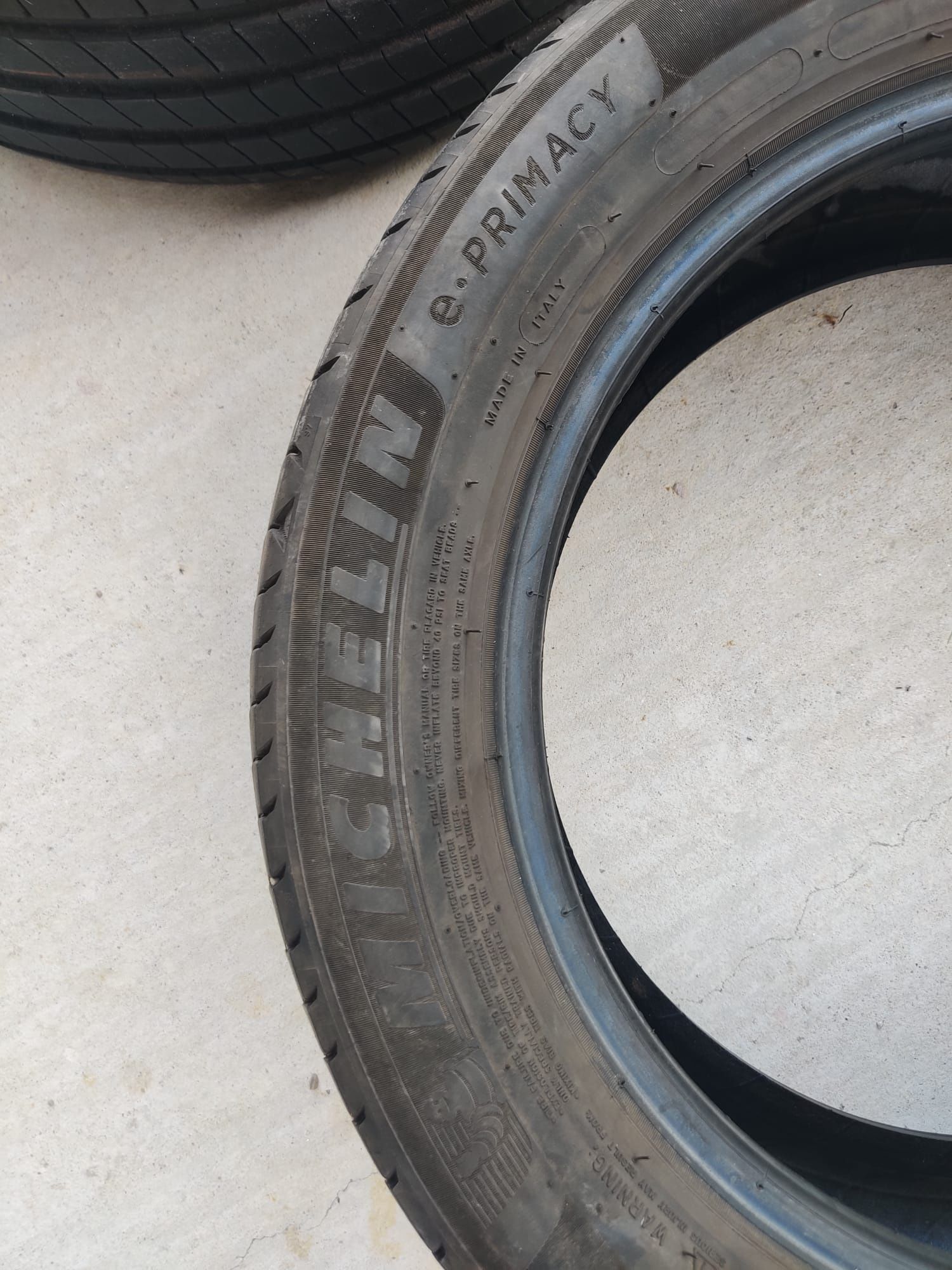 Anvelope vară Michelin primacy  195 55 16